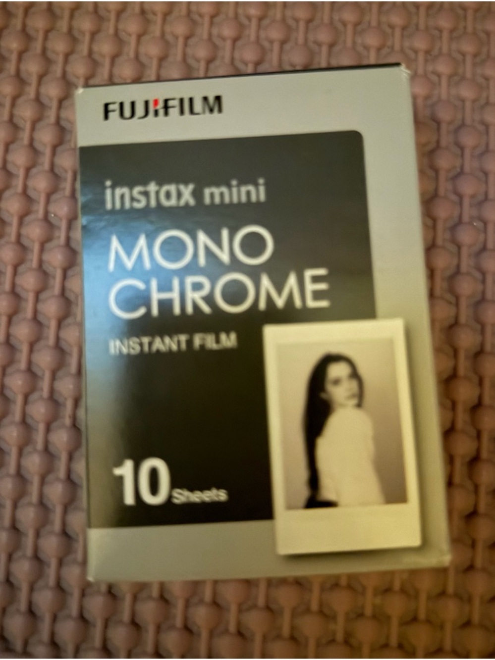 Fujifilm Instax Mini Monochrome Instant Film - Black